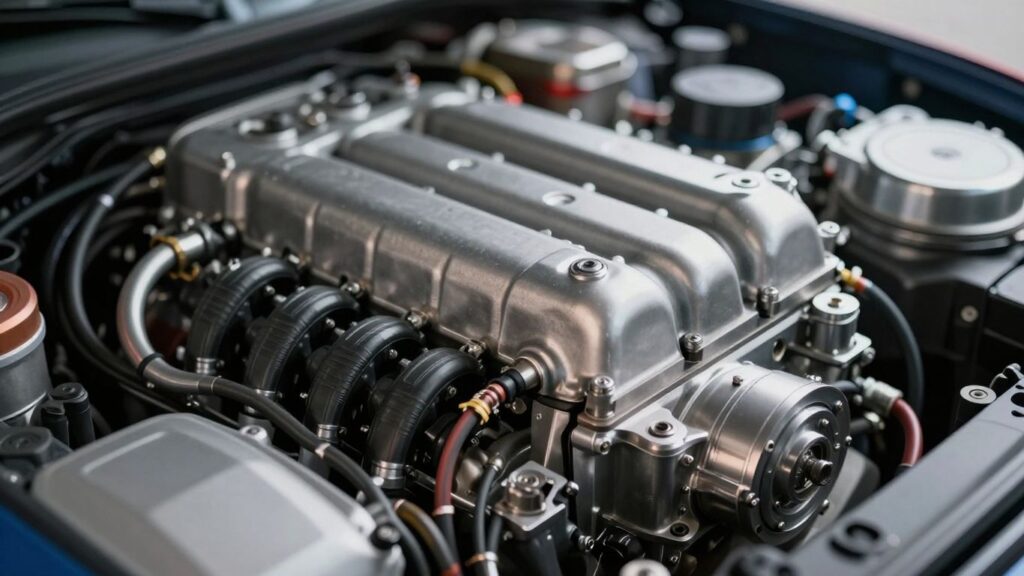 Audi car engine with trusted parts